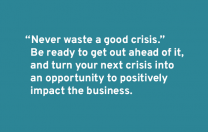 Never Waste a Good Crisis CIO